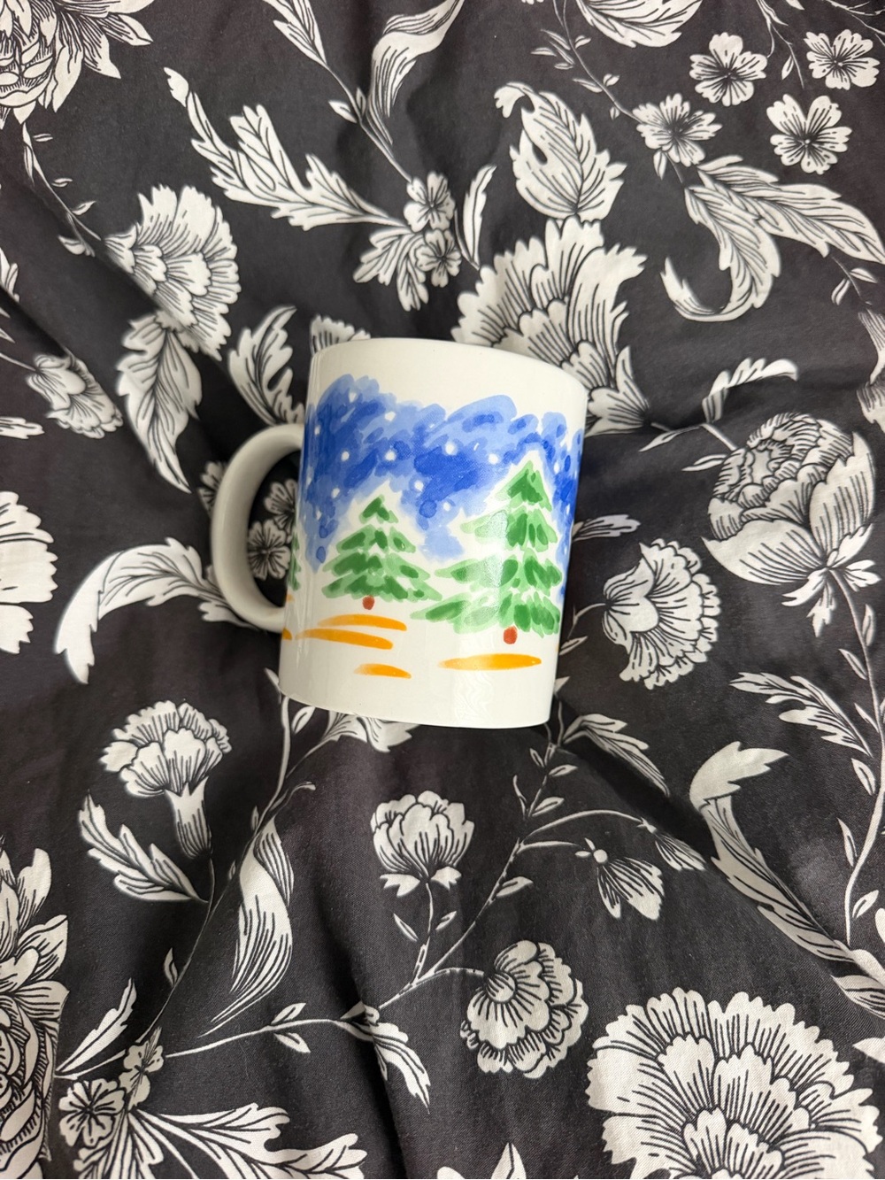 Vintage Christmas Coffee Mug